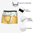 thumbnail image 6 of Kll White Ice Cream Men'S Cotton Boxer Briefs Underwear-Medium, 6 of 9