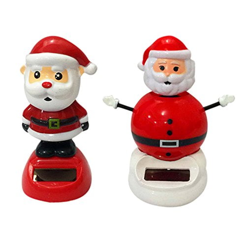 solar dancing santa