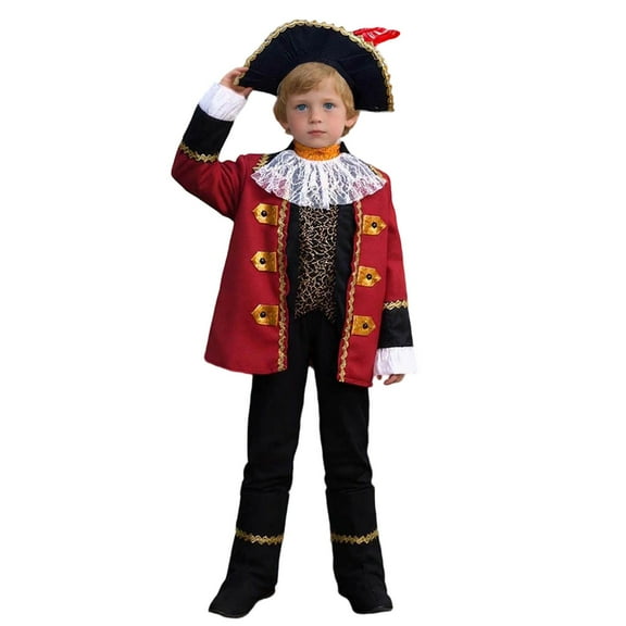Set for Boys Halloween Party Dress Up and Carnival Performance Outfit Boy Clothes Outfits Comfortable Casual Clothing Set