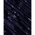 thumbnail image 2 of Zelouf Addilyn Pleated Velvet With Sequins  , Sewing, DIY, Crafts Fabric by the Yard, Navy/navy, 10 Yard, 2 of 2