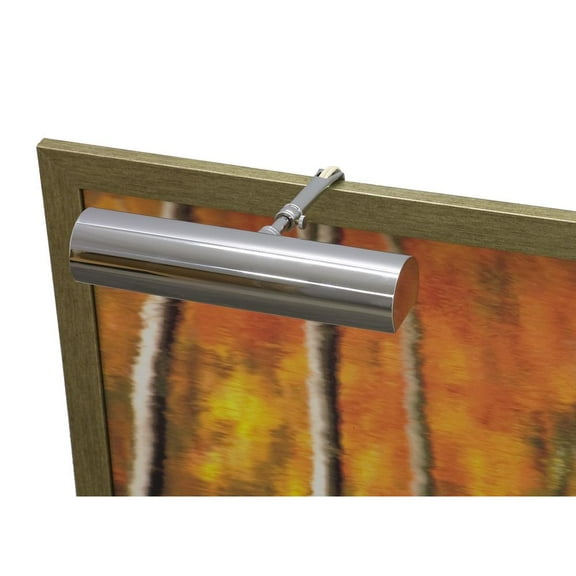 Classic Contemporary Picture Light - Size/Finish: 9"/Chrome