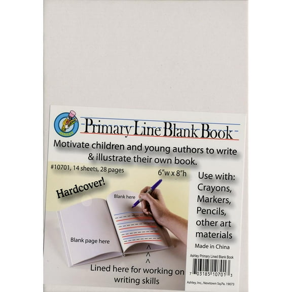 Ashley, ASH10701, Hardcover Blank/Lined Pages Book, 1 Each