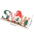 thumbnail image 4 of OULII Delicate Decor Letter Shape Multi-colored Wood Desktop Decoration Sign 1Pack, 4 of 5
