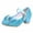 Blue, variant on Ulitacool Shoes For Girls 27 Kids Baby Pearl Crystal Bling Bowknot Princess Shoes Sandals Soft Dailywear Blue