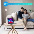 thumbnail image 6 of Charger Block 2 Pack, Type C Charger Fast Charging with 6FT USB C Cable, Type C Block USB C Charging Box Brick Cube Power Station Android Phone Charger Compaitble for iPhone Samsung Android, Pink, 6 of 7