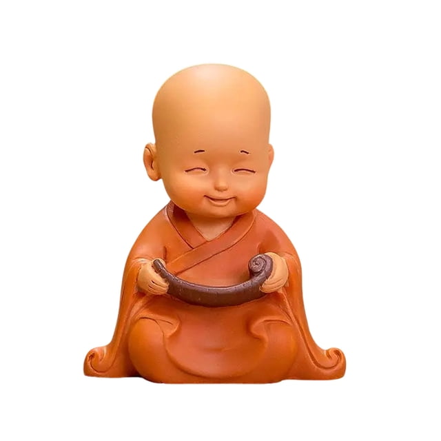 Tumotour Small Decoration Zen Monk Home Decoration Living Room Tea Table Doll Doll Cure Department Decompression