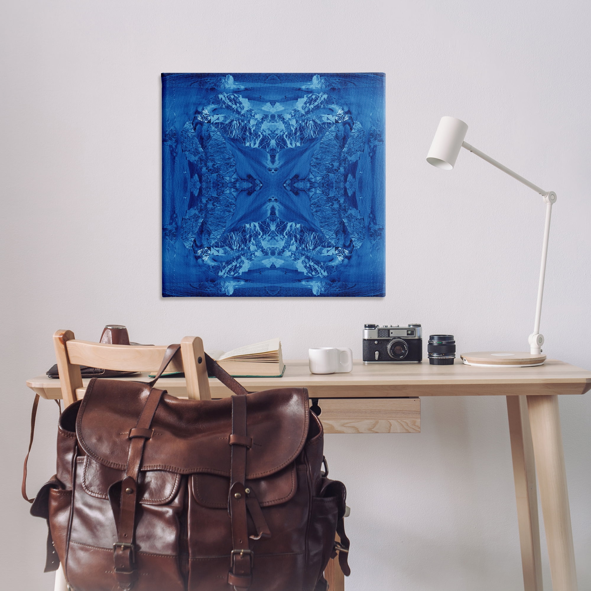 Stupell Industries Abstract Elegant Motif Abstract Painting Wrapped Canvas Art Print Wall Art, 36 x 36