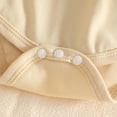 thumbnail image 7 of Wxirdiow Infant Rompers Baby Girl Romper Clothes Infant Sleeveless Bodysuit Tulle Dress Toddler Summer Jumpsuit Outfits with Headband Beige Size,6-12 Months, 7 of 7