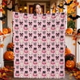 thumbnail image 5 of OutmaxHome Halloween Theme Print Throw Blanket, 78.7x59.1 Inch Soft Lightweight Comfortable Blanket, for Bedroom Livingroom Sofa Holiday Party, 5 of 6
