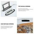thumbnail image 5 of PAYOHTO Highly Elastic Spandex Suitcase Cover Luggage Cover Small Fits 18 to 21 Inch Siberian Tiger Run in Wild Snow Winter, 5 of 8