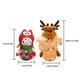 thumbnail image 3 of Wosthever Caja de dulces de Navidad, adorno de interesante, soportes de regalo, cajas de embalaje de dibujos animados adorables, soporte de Pequeño muñeco de nieve, 3 of 6