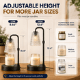 thumbnail image 6 of Mitzzllc Candle Warmer Lamp with Timer,Dimmer and Adjustable Height for Large Jar Candles,Includes 2 GU10 Bulbs, 6 of 10