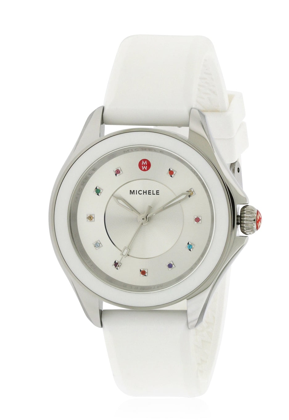 michele women's cape topaz sport watch 40mm