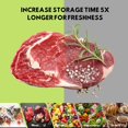 thumbnail image 2 of Atmovac ATVCB Channeled Vacuum Sealer Bags for Sous Vide 6" x 12" &ndash; 100 Bags &ndash; -40&deg;F to 221&deg;F &ndash; For Chamber & External Sealers &, 2 of 5