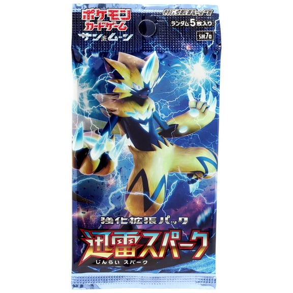 Pokemon Trading Card Game Sun & Moon Thunder Spark Booster Pack (Japanese)