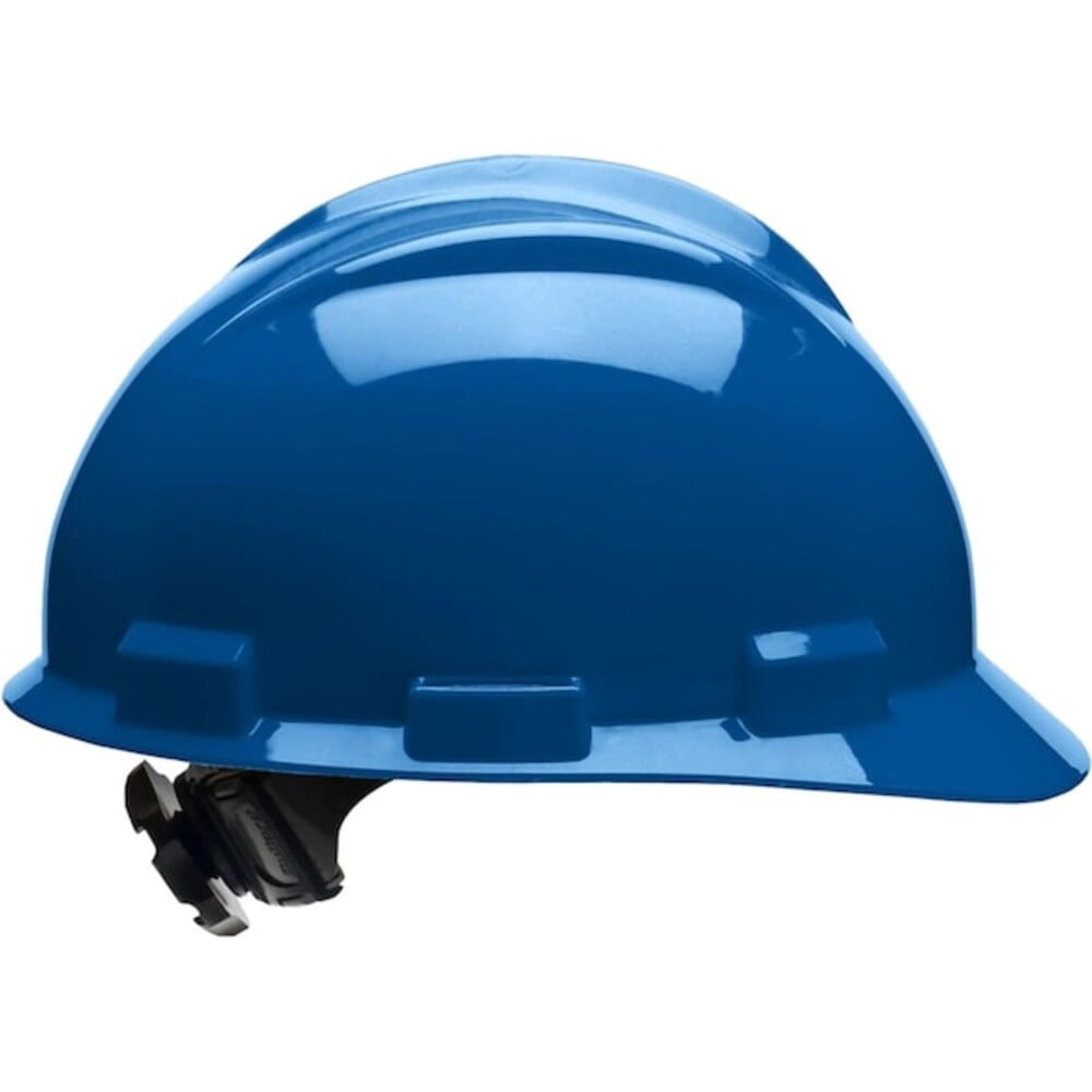 Hard Hat, S61, Polyethylene, 4 Point Ratchet, Type 1, Class E, Blue 61KBR