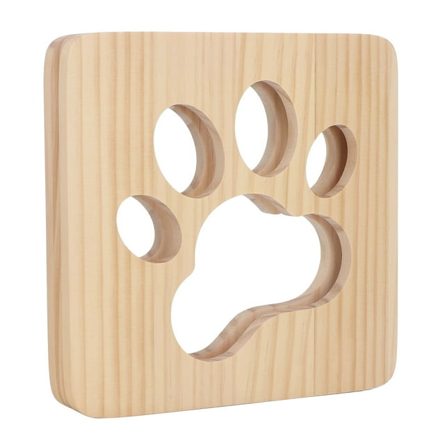 Veilleuse Patte de Chat, Motif Patte de Chat Lumière de Nuit Creuse Pin Interface USB pour Chambre pour Salon