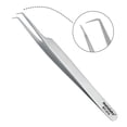 thumbnail image 5 of 12cm Eyelash Extension Tweezers Surgical Stainless Steel Matt Finish Light In Weight Free from Hand Fatigue., 5 of 5