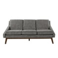 thumbnail image 6 of Office Star Products Davenport Sofa in Charcoal Fabric with Coffee Legs K/D, 6 of 7