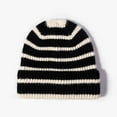 thumbnail image 2 of Diufon Unisex Winter Knitted Beanie Hat Soft Stretch Thickened Warm Stripes Hiking Hats Outdoor Windproof Cap, 2 of 2