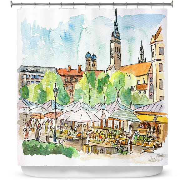 Shower Curtains 70" x 84" from DiaNoche Designs by Markus Bleichner - Munich