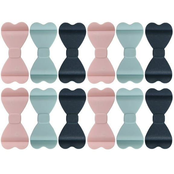 YOSADIER 12Pcs Cord Management Winder Butterfly Bow Shape for Kitchen Organization 7.5x3.5cm