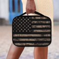 thumbnail image 3 of Renewold Casual Bible Cover Case for Men Women American Flag Book Holder Organizer Lightweight Bible Protective Handbag with Handle Pockets, 4th of July, 3 of 7