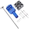 thumbnail image 2 of 11pcs Watch Repair Tools Set Wristwatch Strap Remover Hammer 3 Pin Punch Spring Bar Repair Tool Kit, 2 of 4