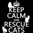 thumbnail image 3 of CafePress - Keep Calm And Rescue Cats Pajamas - Women's Dark Pajamas, 3 of 4