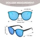 thumbnail image 4 of Gafas de Sol Polarizadas Dollger Grandes Ojo de Gato Azules para Mujeres y Hombres, 4 of 5