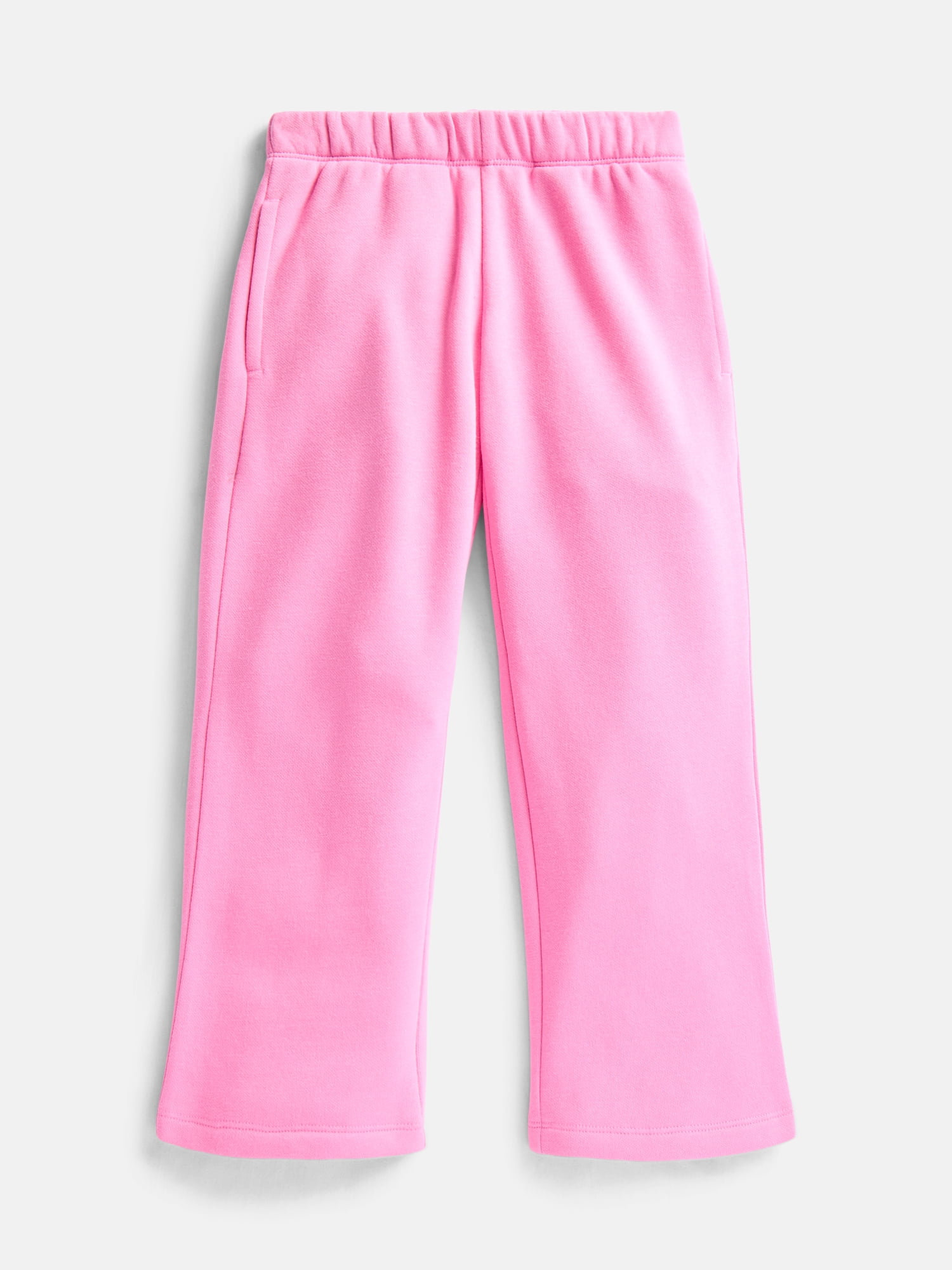 Athletic Works Girls Active Fleece Pants, 2-Pack, Sizes 4-18 & Plus