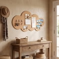 thumbnail image 6 of Cloud Shaped Bulletin Board Adhesive Pin Board Wall Mount Display Board, Cute Cloud-Shaped Thick Board for Photos Notes and Reminders, No-Drill Wall Decor for Kid Room Study and Office Display, 6 of 6