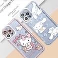 thumbnail image 5 of Funda transparente para Samsung Galaxy S23, S22, S21 Ultra, S20 FE, S10, Note 10 Plus, A50, A30, Hello Kitty, Cinnamoroll, 5 of 5