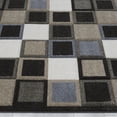 thumbnail image 4 of Allstar Brown Modern Geometric Brown square design Area Rug (7' 9" x 10' 5"), 4 of 7