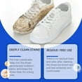thumbnail image 6 of Under$1! Danhjin Shoe Cleaner Cleaning Kit Powerful Foam for White Shoes, Fast Dry Removes Stains Dirt and Odors from Leather Canvas Mesh and Rubber 100ml, 6 of 9