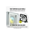 thumbnail image 5 of Corsair iCUE 4000X RGB Tempered Glass Mid-Tower ATX Case White CC9011205WW, 5 of 8