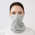 thumbnail image 2 of UTSJKR UPF 50+ Face Mask for Women & Men - Ice Silk Cooling Full Face Cover, Breathable Sun Protection Neck Gaiter Gray, 2 of 4