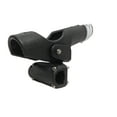 thumbnail image 4 of Pactrade Marine Adjustable Boat Black Plastic Fishing Rod Holder Rail Mount, 4 of 6