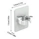 thumbnail image 3 of Soporte para cepillos de pelo Estante ajustable para cepillos de pelo para montar en la pared Estante para cepillos de pelo sin necesidad de taladrar Colgador para secador de pelo Adecuado para baños, 3 of 8