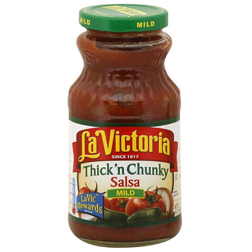La Victoria Thick'n Chunky Mild Salsa, 16 oz (Pack of 12) by Generic