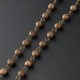 thumbnail image 3 of Miangastore Wood Eyeglasses Sunglasses Bead Chain Neck Holder, 3 of 8