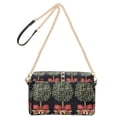 thumbnail image 2 of FORMRS Women Crossbody Purse with Chain Strap Vegan Leather Shoulder Handbag, Beige Striped Trees, 2 of 7