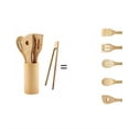 thumbnail image 2 of Set Utensilios De Cocina De Bambú 8 Piezas Con Pinza Y Base Genérico BAMBU, 2 of 2