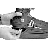 Roces MCK II Adjustable Kids Ice Skates - Figure Skates With Carbon Steel Blade & Removable Liner