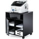 Fitueyes Printer Stand With Storage Adjustable Shelves Wood Mobile