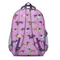 thumbnail image 3 of Cute Cartoon Dachshund Backpack for School,Cute School Bag,Schoolbag with Adjustable Shoulder Straps & Padded Back,16.9 Inch, 3 of 5