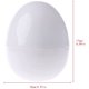 thumbnail image 1 of Cocedor rápido de huevos, cocedor de 4 capacidades para huevos duros, utensilios de cocina de forma especial para microondas escalfados de 5 minutos, blanco, 5,5*6,3'', 1 of 5