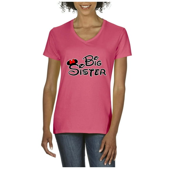 Artix - Women's T-Shirt V-Neck Short Sleeve - Big Sister