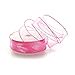 thumbnail image 3 of Ribbon Traditions 1.5" Wired Sheer Organza Ribbon Hot Pink 10 Yards, 3 of 4