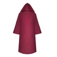 thumbnail image 1 of Capa con capucha Sonducket para Halloween disfraz de Cosplay Unisex bata larga Carnaval Horror Rojo S, 1 of 6